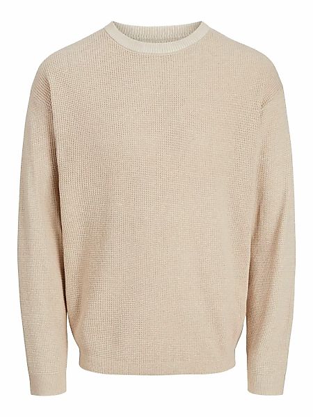 Jack & Jones Strickpullover "JJWALTER KNIT RELAXED CREW NECK" günstig online kaufen