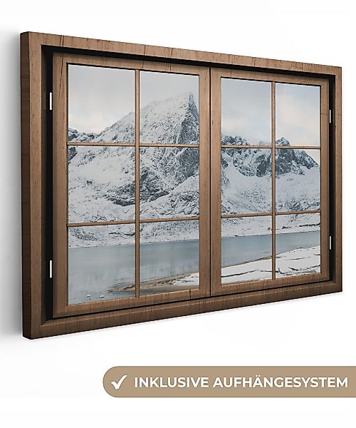 OneMillionCanvasses® Leinwandbild Ansicht - Landschaft - günstig online kaufen