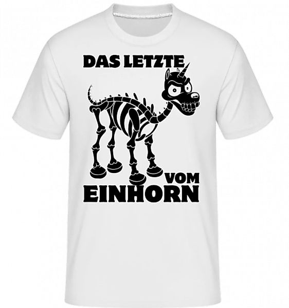 Das Letzte Vom Einhorn · Shirtinator Männer T-Shirt günstig online kaufen