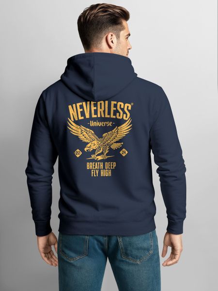 Neverless Hoodie Neverless® Hoodie Backprint Herren günstig online kaufen