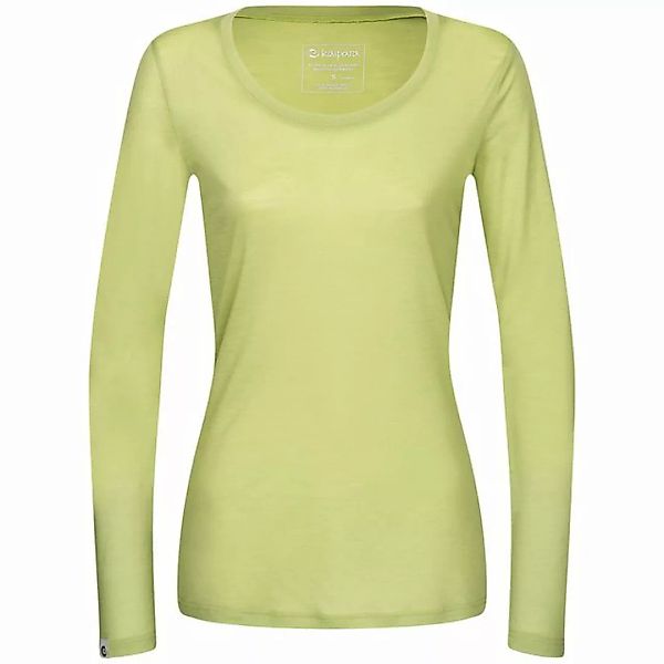 Kaipara - Merino Sportswear Langarmshirt Merino Longsleeve Damen Rundhals S günstig online kaufen