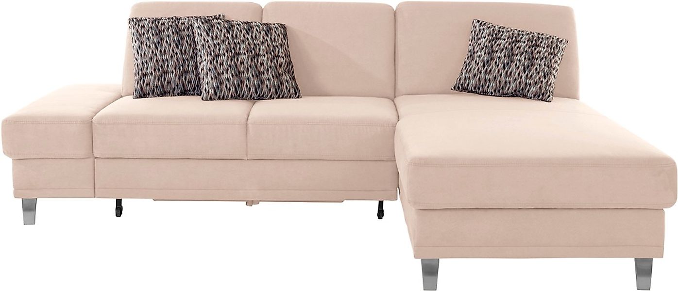 sit&more Ecksofa »Clio L-Form«, wahlweise mit Bettfunktion oder Vorziehsitz günstig online kaufen