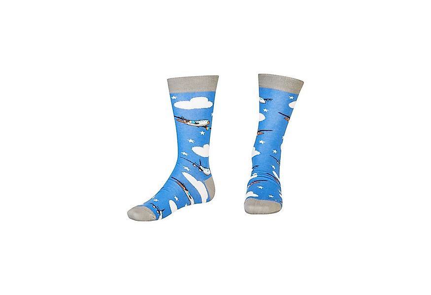 AbgeStrumpft Freizeitsocken AbgeStrumpft Flugzeug Socken (1 Paar, 1-Paar, 1 günstig online kaufen