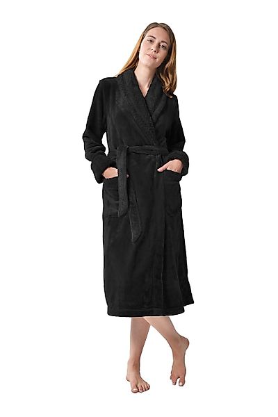 RAIKOU Bademantel Homewear / Morgenmantel /Saunamantel günstig online kaufen