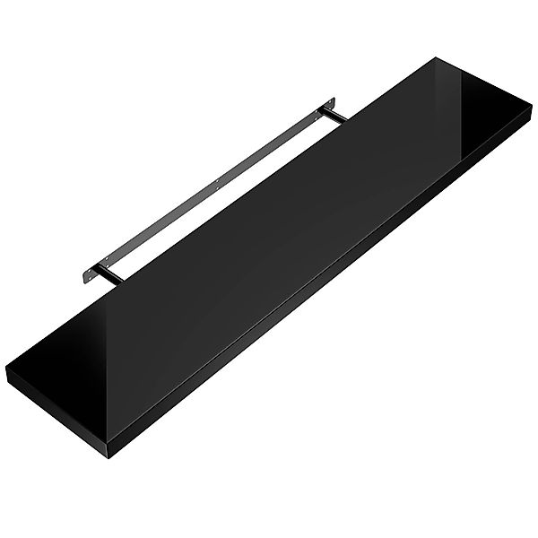 Casaria Wandboard, Schwarz Hängeregal mit Halterung günstig online kaufen