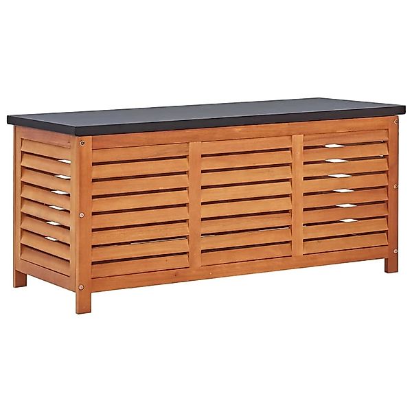 VidaXL Gartenbox 117x50x55 cm Eukalyptus Massivholz günstig online kaufen