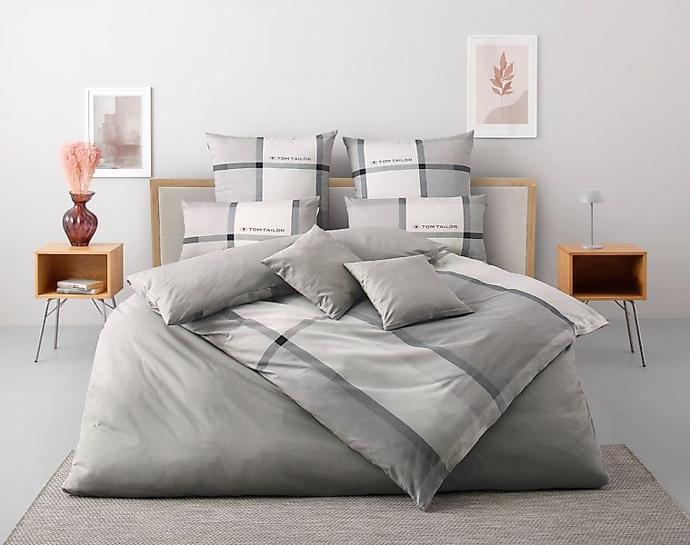 TOM TAILOR HOME Bettwäsche "Lenny in Gr. 135x200 oder 155x220 cm" 3 Stk. mi günstig online kaufen
