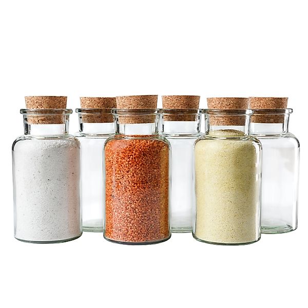 MamboCat Gewürzbehälter 6er Set Gewürzgläser 300ml günstig online kaufen