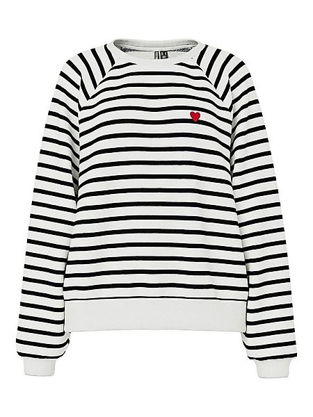 pieces Sweatshirt PCGRETA LS EMB UB SWEAT NOOS - Sweatshirt - Langarmshirt günstig online kaufen