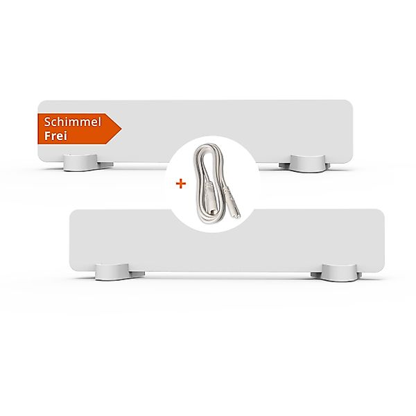 Könighaus Anti-Schimmel-Set Infrarotheizung und Erweiterungskabel Weiß 2-te günstig online kaufen