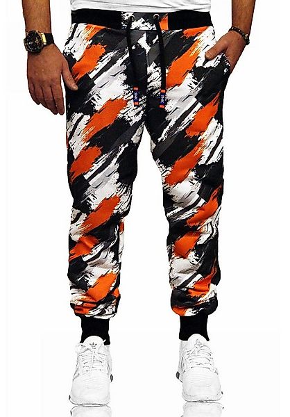 RMK Jogginghose Herren Hose Sporthose Orange günstig online kaufen