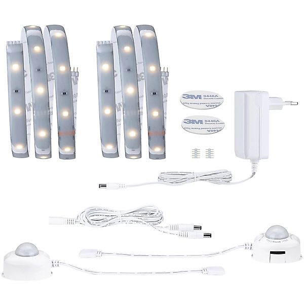 Paulmann LED-Streifen MaxLED 250 Comfort Set für Doppelbett 1m 2700K 2x4W 2 günstig online kaufen