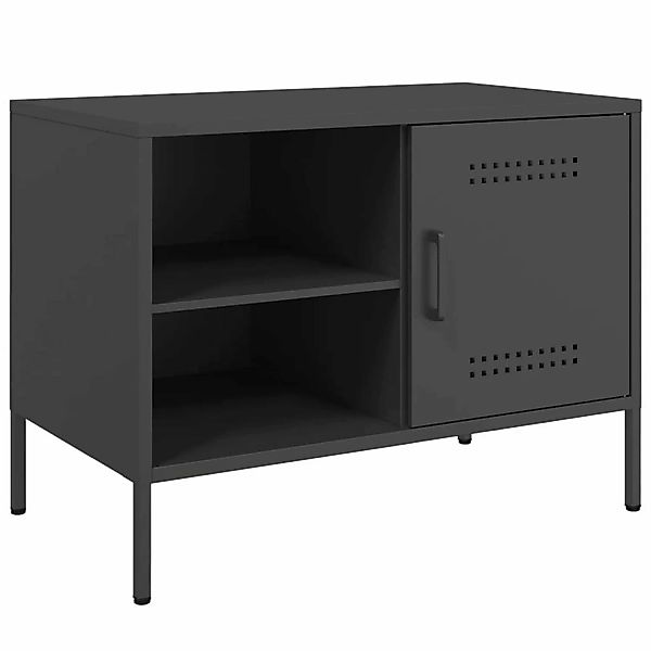 VidaXL TV-Schrank Schwarz 68x39x50,5 cm Stahl günstig online kaufen