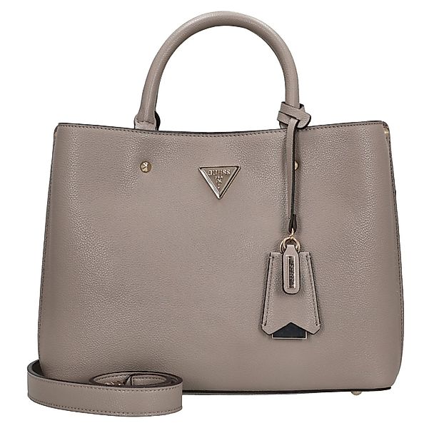 Guess Handtasche Meridian II Girlfriend - Henkeltasche 30 cm (dark taupe) günstig online kaufen
