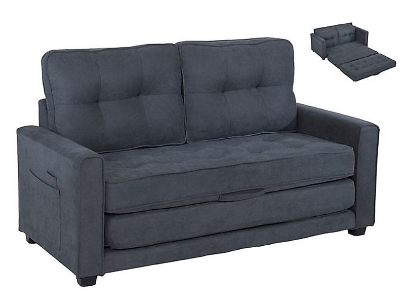 SeedWave Schlafsofa 2-Sitzer Sofa mit Schlaffunktion, Polsterschlafsofa mit günstig online kaufen