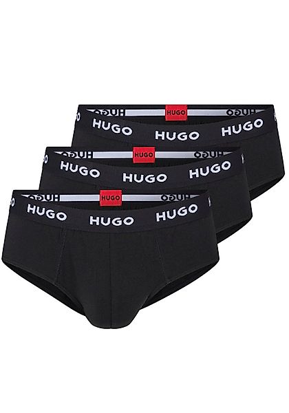 HUGO Hüftslip HIPBRIEF TRIPLETPACK (Packung, 3-St., günstig online kaufen