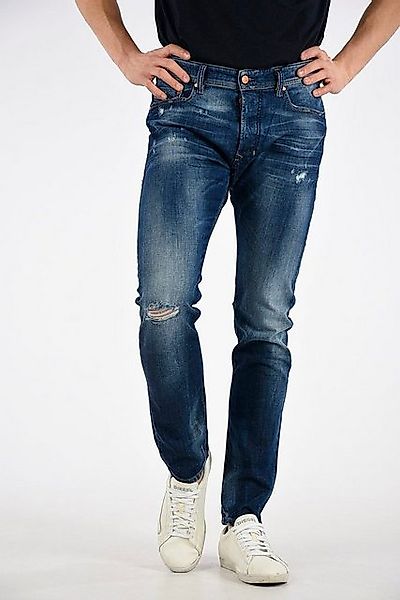 Diesel Tapered-fit-Jeans Diesel Herren Jeans Tepphar 084MX Used-Look 5-Pock günstig online kaufen