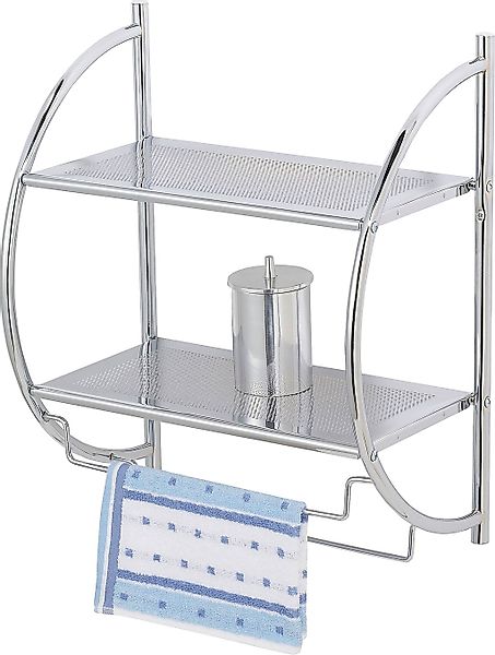 WENKO Wandregal "Exclusiv" 2 Ablagen, Aufhängemöglichkeit günstig online kaufen