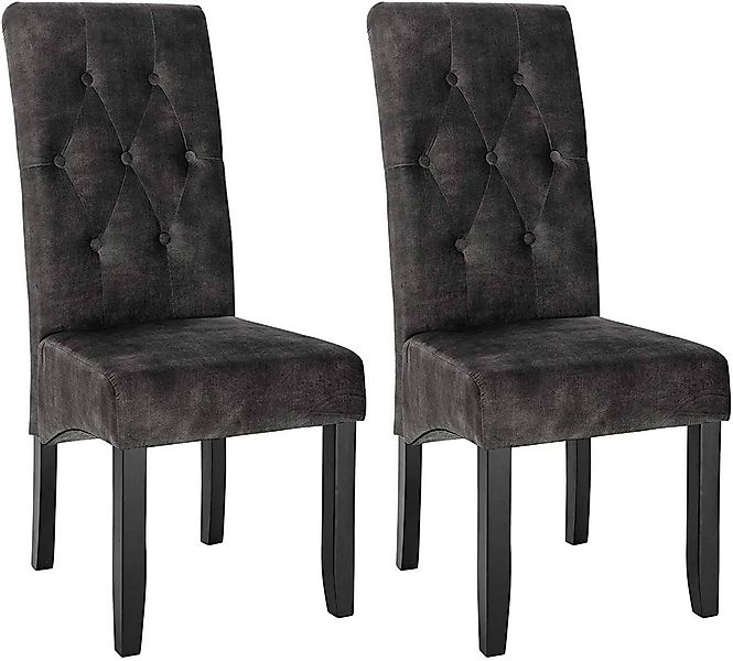 Woltu Esszimmerstuhl (Set, 2 St), Küchenstuhl Lehnstuhl, aus Massivholz günstig online kaufen