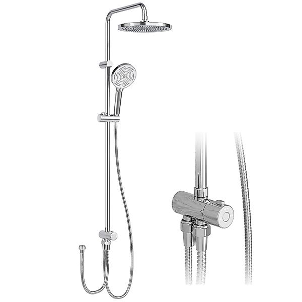 GarveeMore Brausegarnitur Duschsystem Regendusche, Duschset inkl, günstig online kaufen