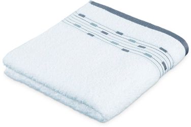 Möve for frottana Badetuch "Magic Uni" mit Bordüre aus kleinen Rechtecken günstig online kaufen