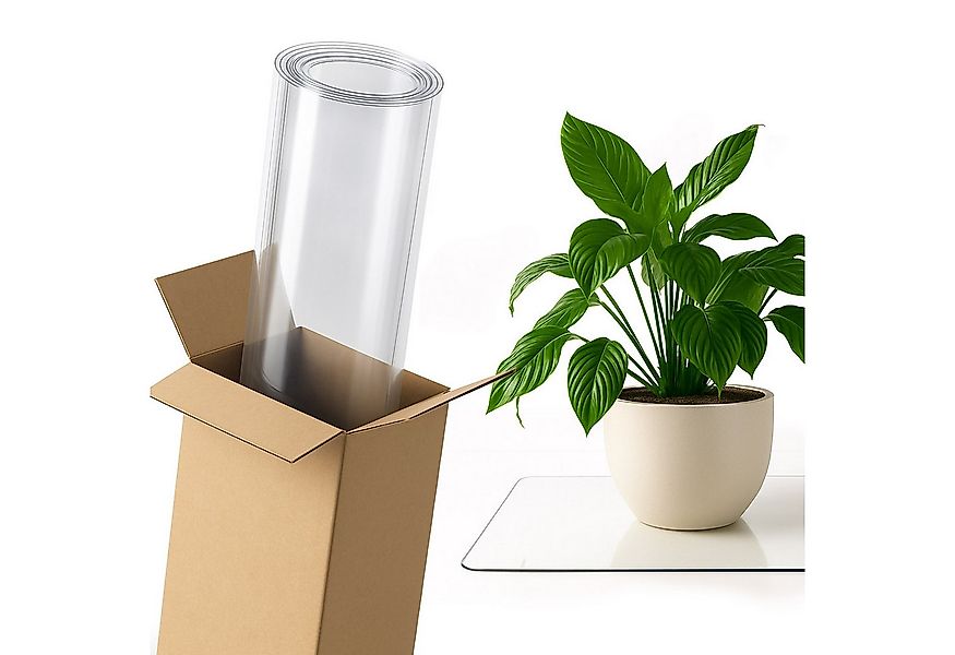 Tulup Tischdecke Tischschutzfolie transparent, Tischdecke durchsichtig, PVC günstig online kaufen