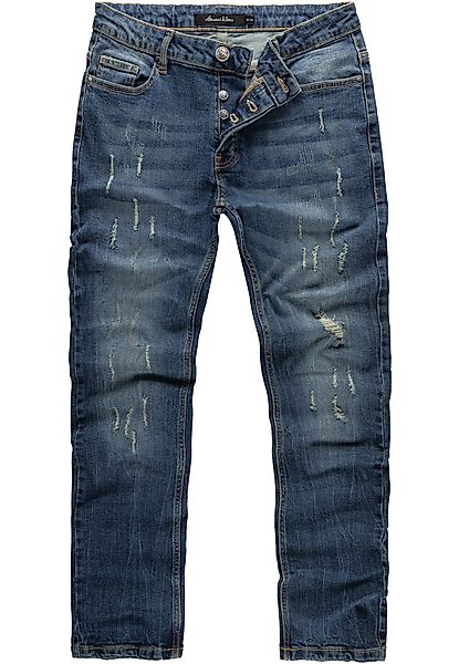 Amaci&Sons Slim-fit-Jeans FRESNO Slim Fit Destroyed günstig online kaufen