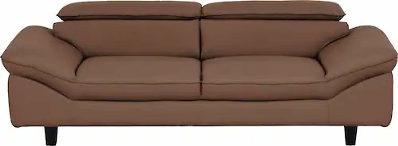 Home affaire 3-Sitzer »Pilot«, Big-Sofa mit Kopfteilverstellung günstig online kaufen