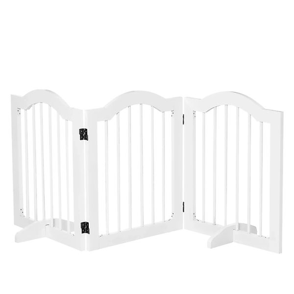 PawHut Absperrgitter 3-Teilig 154,5 x 61 cm günstig online kaufen