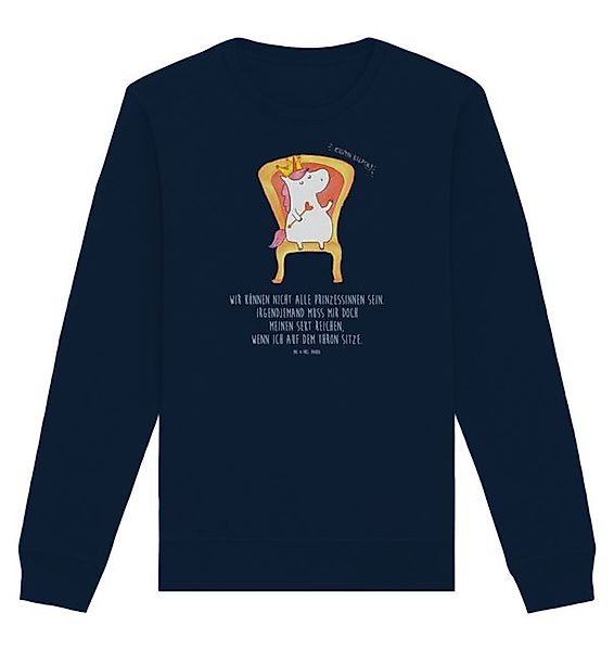 Mr. & Mrs. Panda Longpullover Einhorn König Größe L - French Navy - Geschen günstig online kaufen
