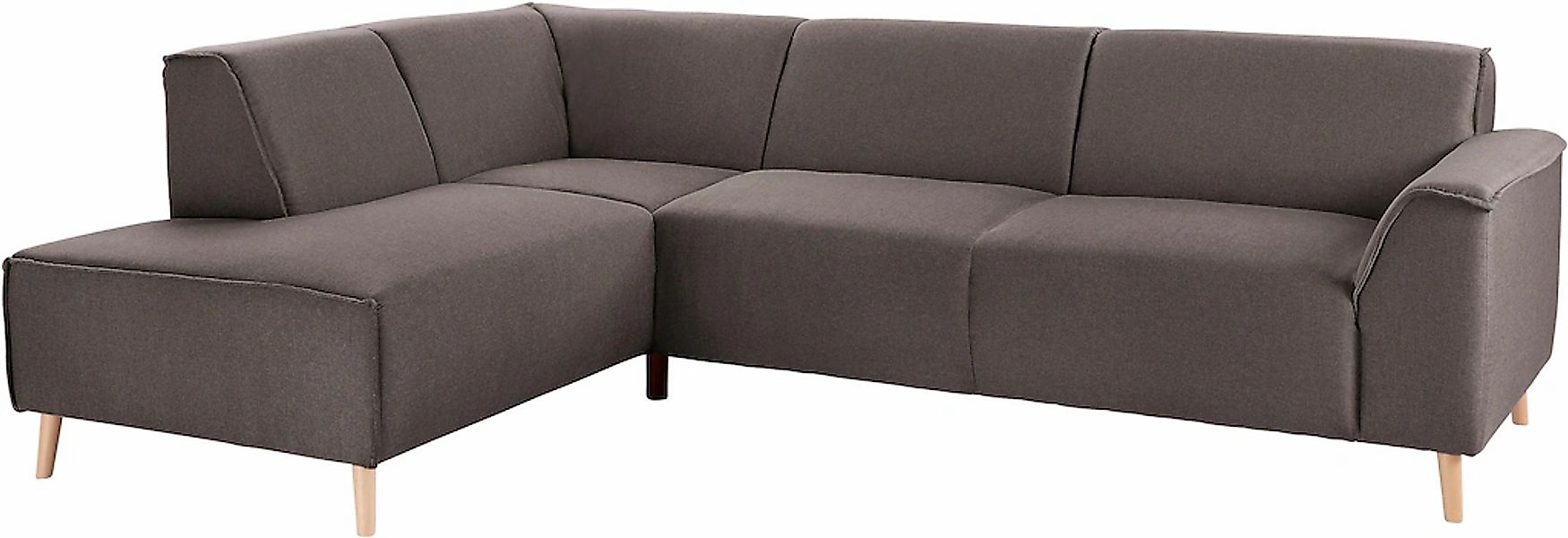 Home affaire Ecksofa "Janek Scandic Design, elegant und zeitlos, L-Form" mi günstig online kaufen