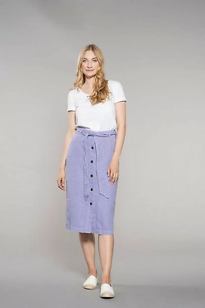 Feuervogl Midirock fv-Sin:ga, Midi Skirt, Pure Linen günstig online kaufen