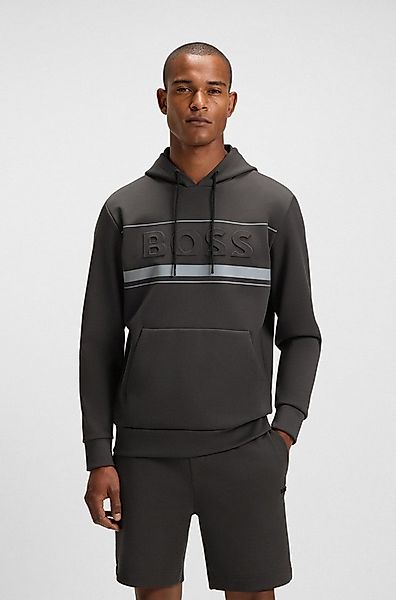 BOSS GREEN Kapuzensweatshirt Soody Zone mit geprägtem Logo und sportiven St günstig online kaufen