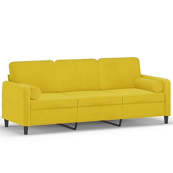 Nettlife Sofa 2-Sitzer-Sofa Doppelsofa mit Zierkissen 138/158/198 CM Samt günstig online kaufen