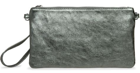 Caspar Clutch Leder Abendtasche Damen Umhängetasche günstig online kaufen