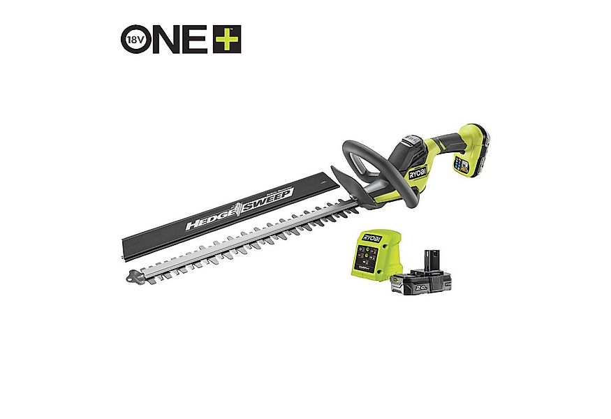 Ryobi Akku-Heckenschere Akku-Heckenschrer 50cm 18V One+, 50cm Schnittlänge günstig online kaufen