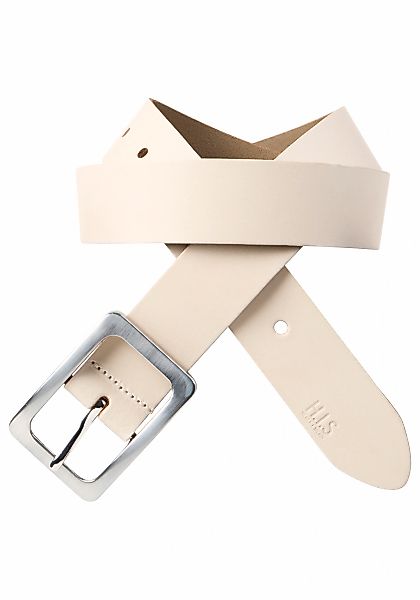 H.I.S Ledergürtel Schließe in glänzend satiniertem Silber - demnächste NEU günstig online kaufen