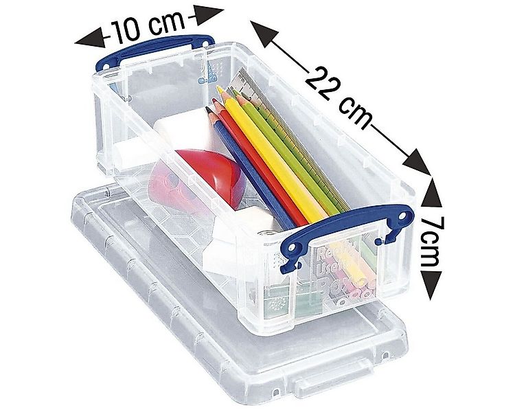 REALLYUSEFULBOX Aufbewahrungsbox, 0,9 Liter, verschließbar und stapelbar günstig online kaufen