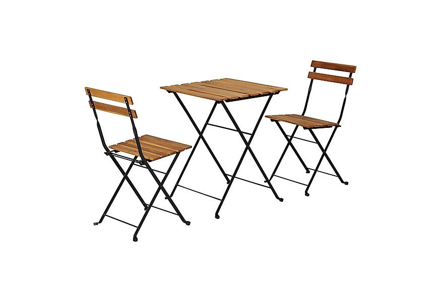casa.pro Balkonset, (Set, 3-tlg., 1 Tisch, 2 Stühle), »Bovino« 3-tlg. Akazi günstig online kaufen
