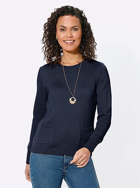 Casual Looks Rundhalspullover "Pullover" günstig online kaufen