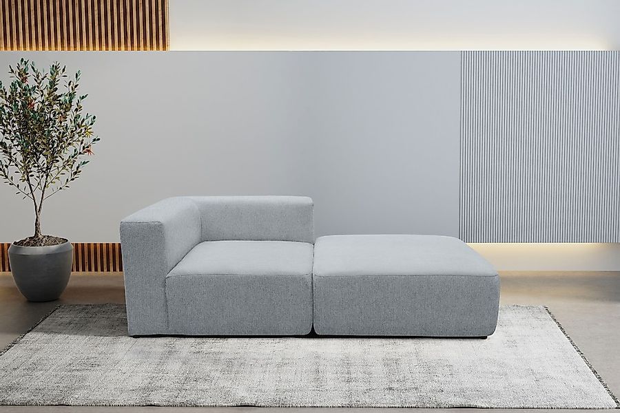 Home affaire Sofa-Eckelement "Utvik bestehend aus Eckelement und Hocker" al günstig online kaufen