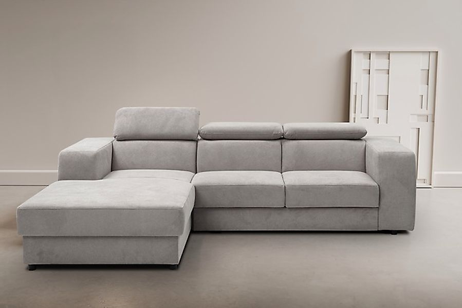 WERK2 Ecksofa »Cherry, modernes Sofa mit Komfortfunktionen, Breite 270cm, L günstig online kaufen