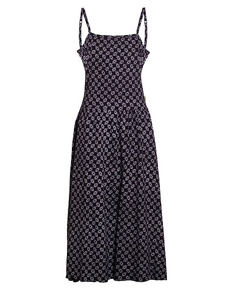 Vishes Sommerkleid Langes Kleid Damen Träger Bedruckt Jersey Baumwolle Alte günstig online kaufen