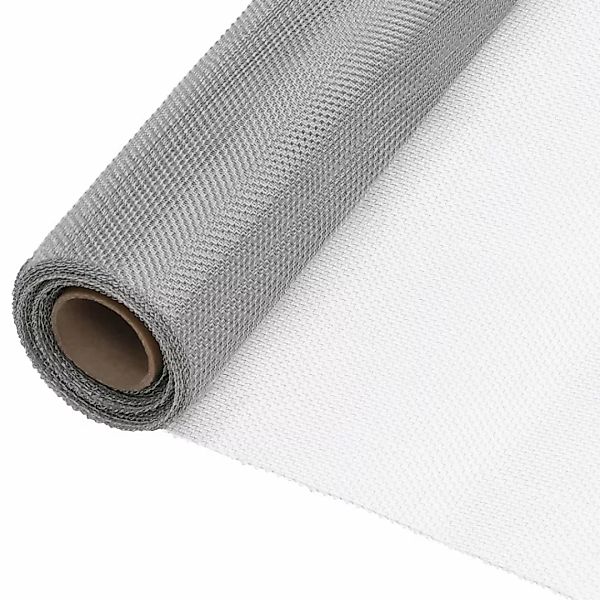vidaXL Gartenzaun Fliegengitter Edelstahl 80x500 cm günstig online kaufen