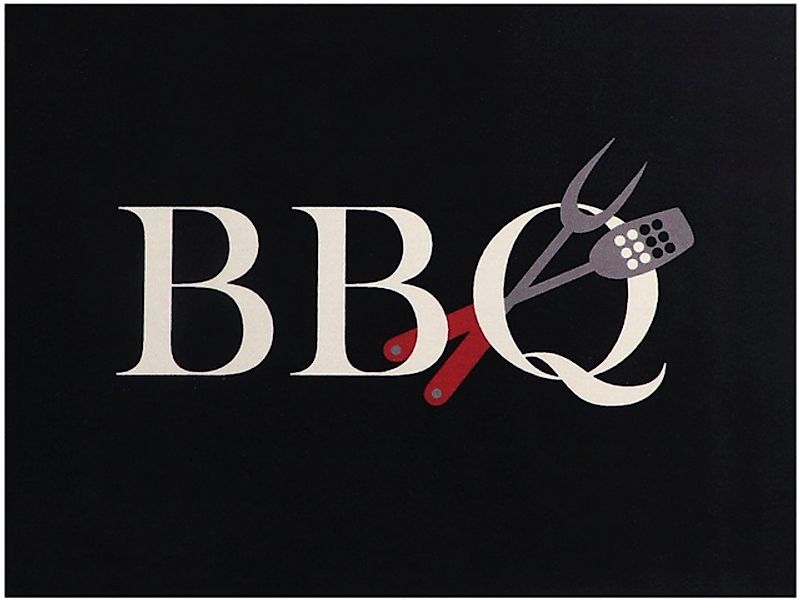 Primaflor-Ideen in Textil Fußmatte »BBQ Grillunterlage schwarz, Made in Bel günstig online kaufen