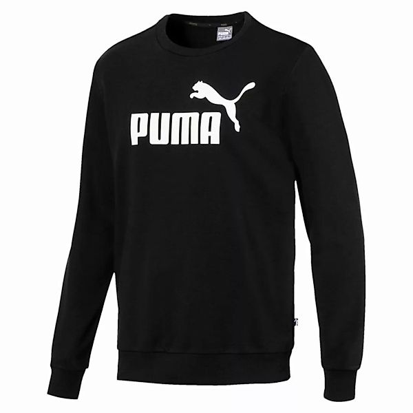 PUMA Herren Sweatshirt - ESS Crew Sweat, großes Puma Cat Logo günstig online kaufen