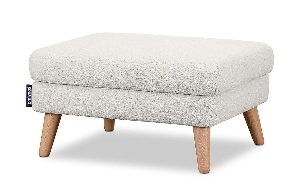 KONSIMO Hocker   ¦ weiß ¦ Maße (cm): B: 80 H: 46 Polstermöbel > Hocker - Hö günstig online kaufen