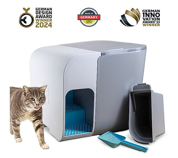 elly&bruce Katzentoilette, innovative Katzentoilette "Cloou", XL Katzenklo günstig online kaufen