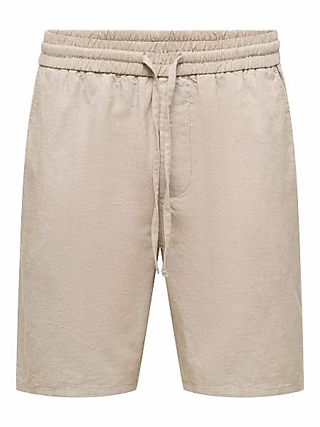 ONLY & SONS Shorts "ONSLINUS 0007 COT LIN SHORTS NOOS" günstig online kaufen