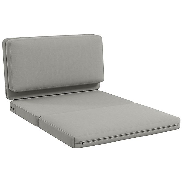 HOMCOM Bodensofa 3-in-1 Klappbar Schlafsofa mit Samtoptik, Gepolstert Sofab günstig online kaufen